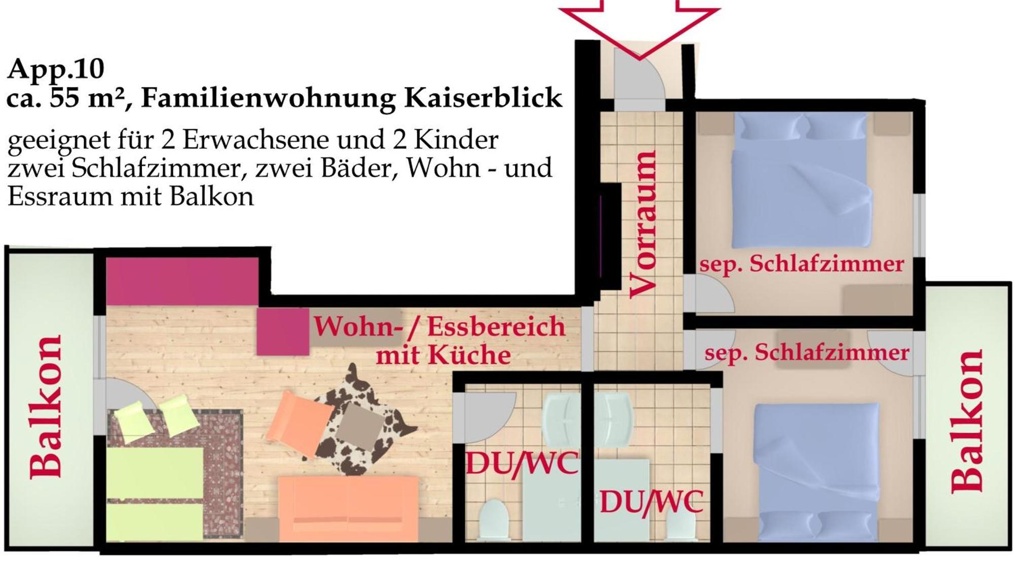 Kaiserapart Ellmau Zentrum Экстерьер фото